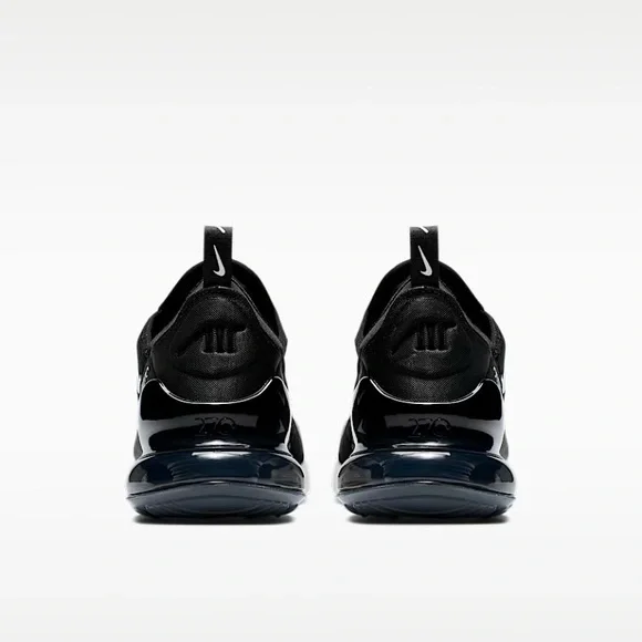 Nike Air Max 270 Black and White Sneakers - Picture 3 of 16